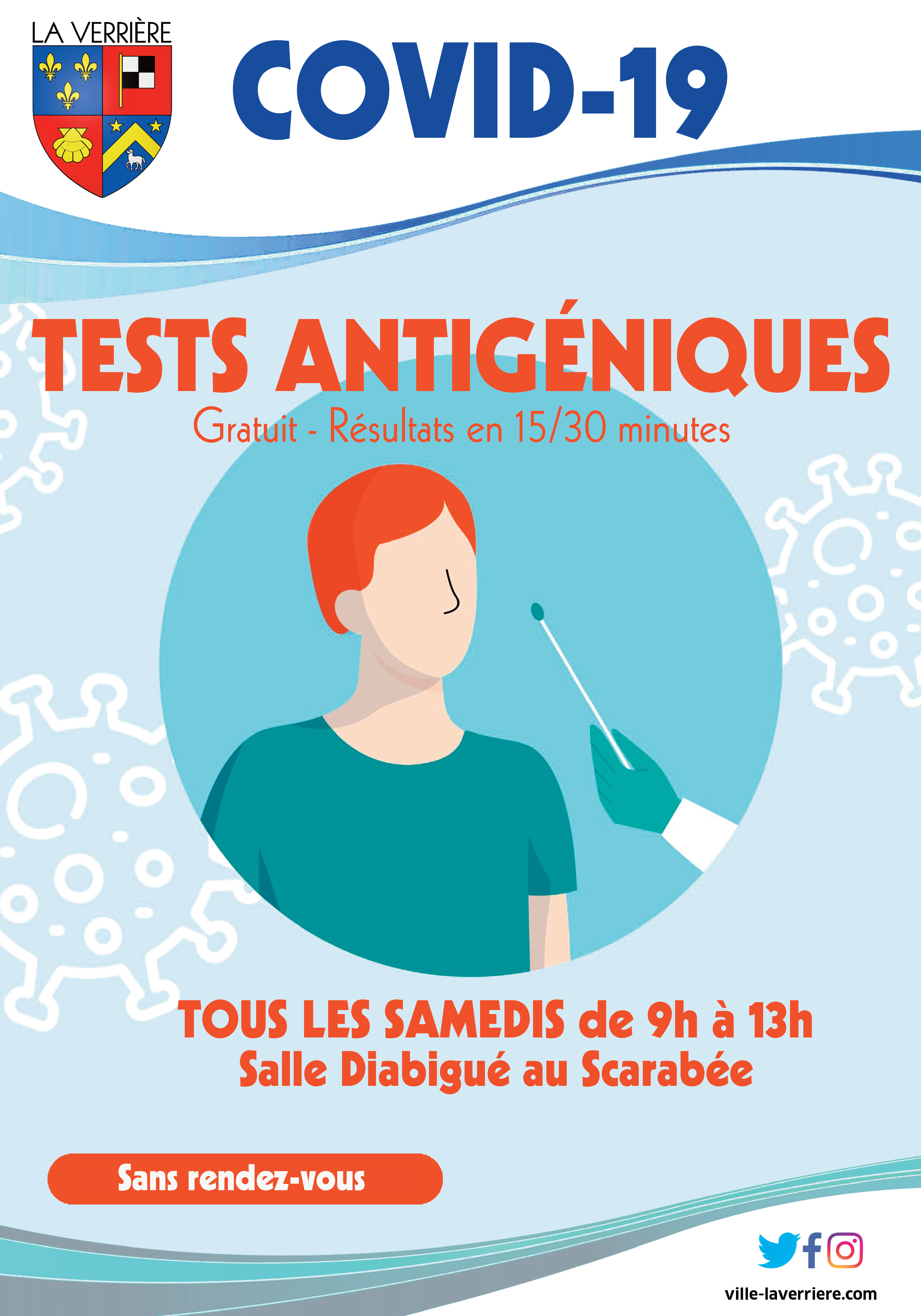 Tests Antigeniques Covid La Verri Re